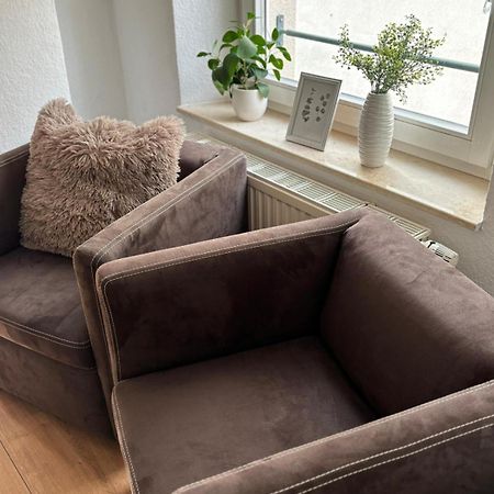 Malerische Maisonettewohnung Mit Zwei Balkonen Plauen Buitenkant foto